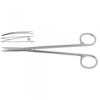 Metzenbaum-Fino Delicate Dissecting Scissor Curved - Sharp/sharp Slender Pettern Stainless Steel, 20 cm - 8"